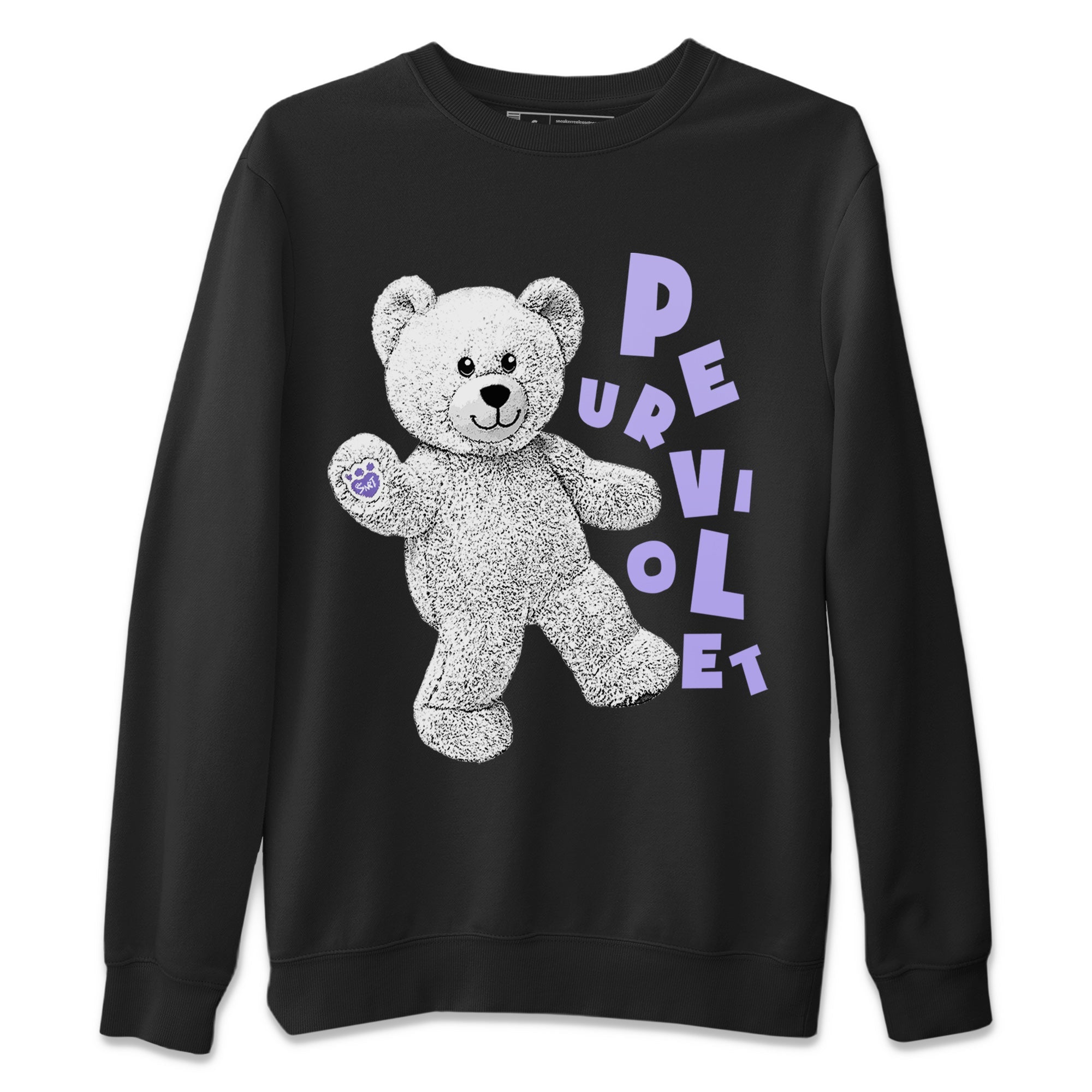 Hello Bear Unisex Sweater – Air Jordan 11 Pure Violet, Sneakers Matching Sweater