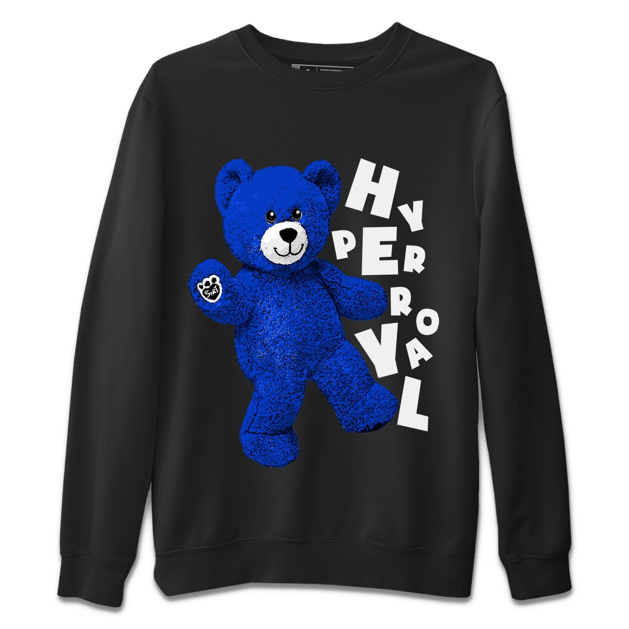 Hello Bear Unisex Sweater – Air Jordan 12 Hyper Royal, Sneakers Matching Sweater