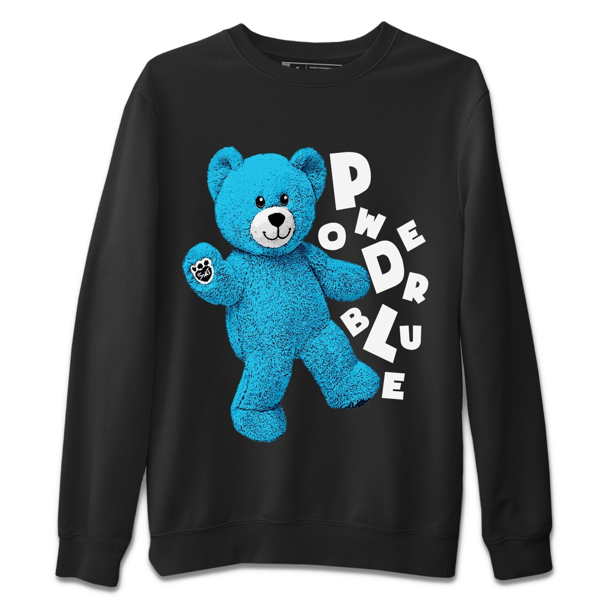 Hello Bear Unisex Sweater – Air Jordan 1 Powder Blue, Sneakers Matching Sweater