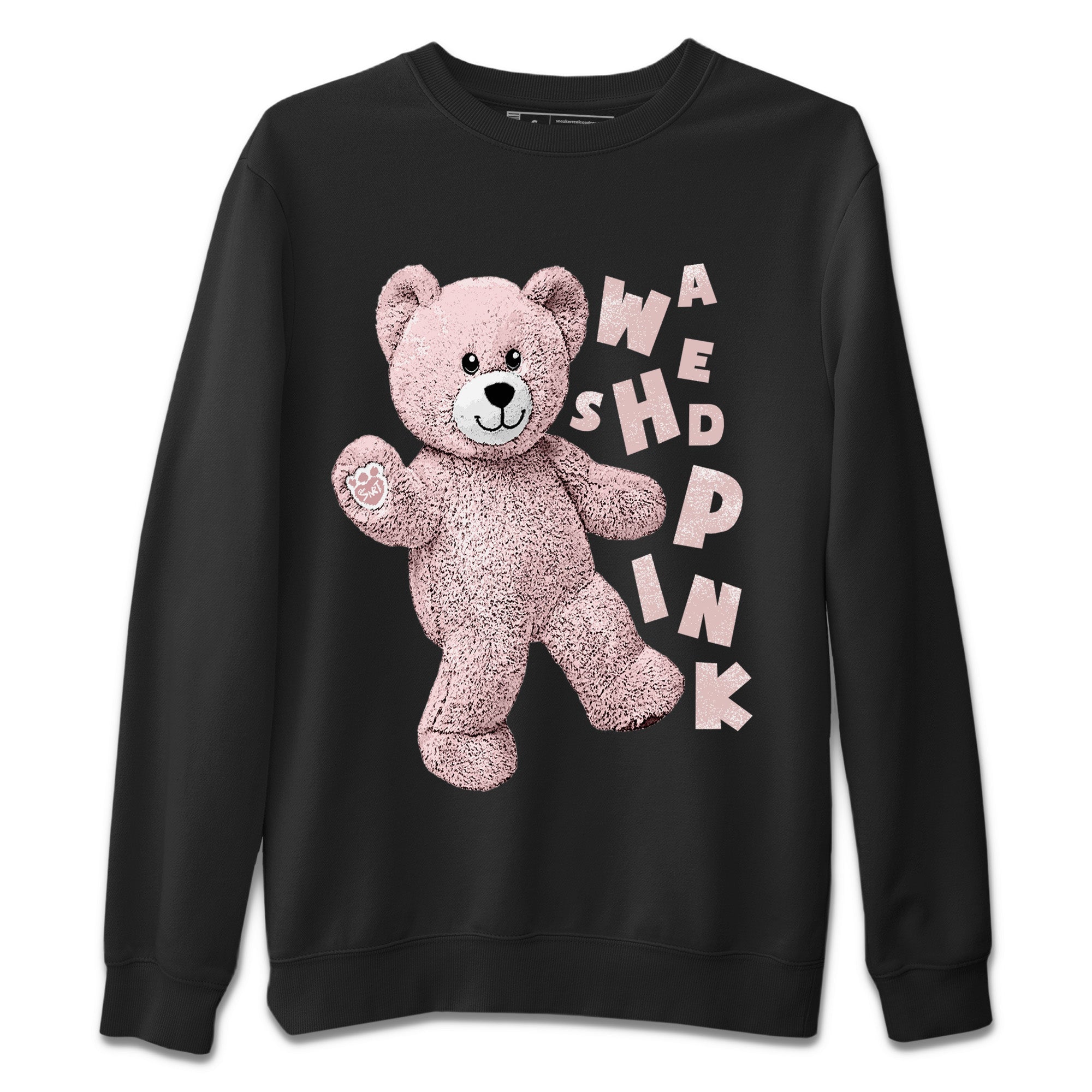 Hello Bear Unisex Sweater – Air Jordan 1 Washed Pink, Sneakers Matching Sweater