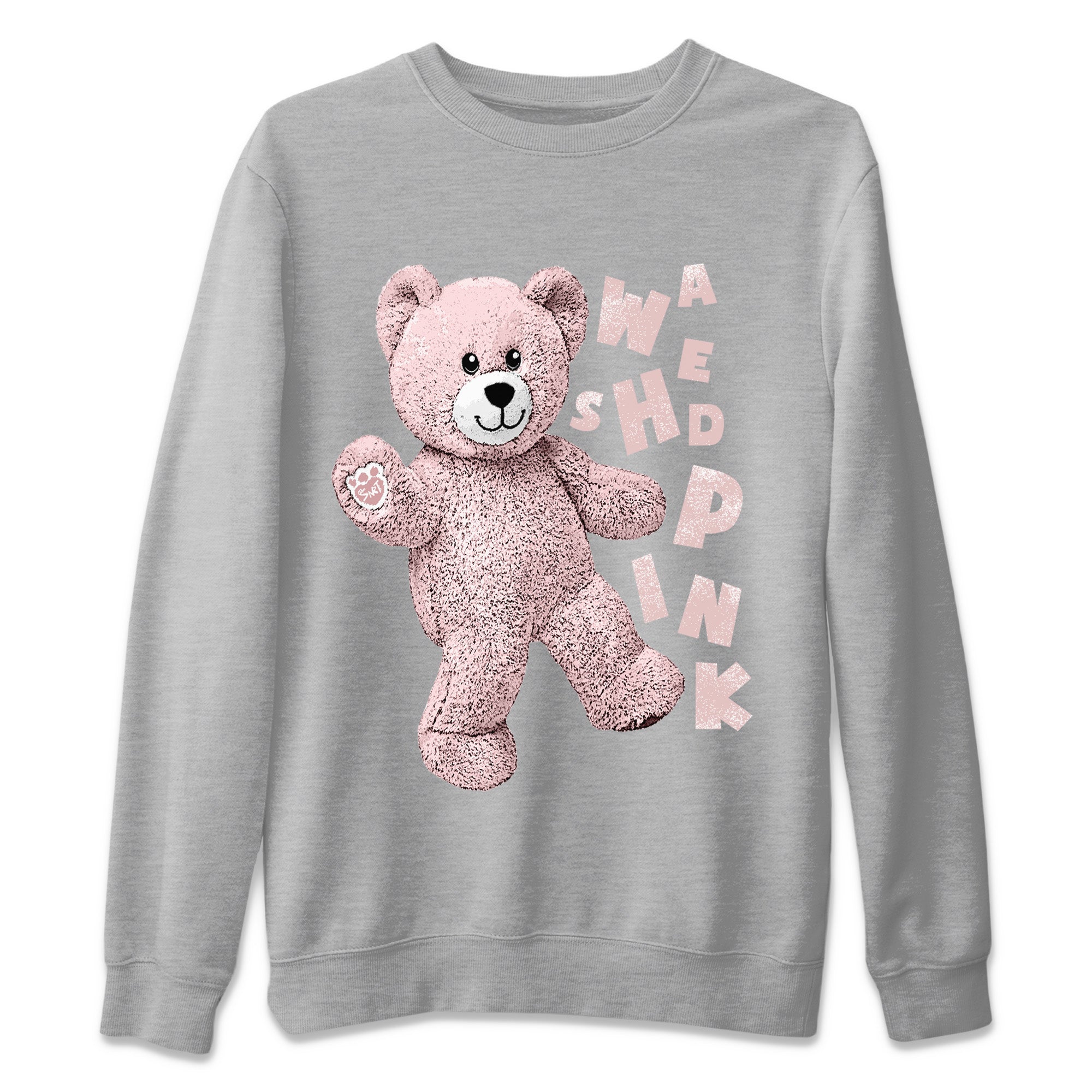 Hello Bear Unisex Sweater – Air Jordan 1 Washed Pink, Sneakers Matching Sweater