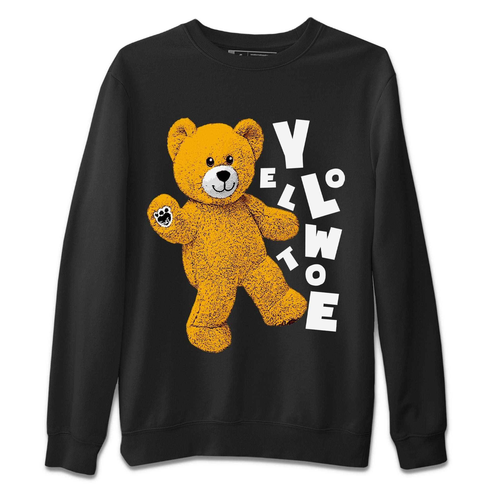 Hello Bear Unisex Sweater – Air Jordan 1 Yellow Toe, Sneakers Matching Sweater
