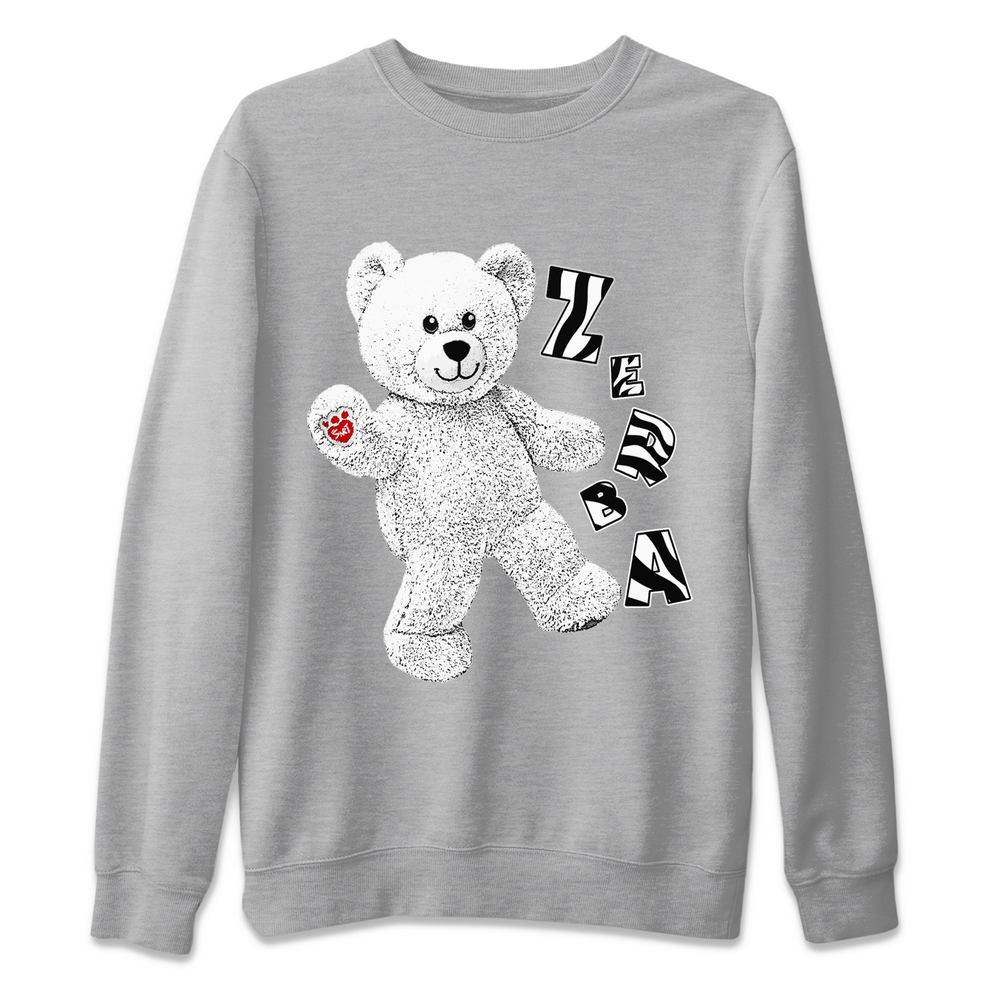 Hello Bear Unisex Sweater – Yeezy 350 Zebra, Sneakers Matching Sweater
