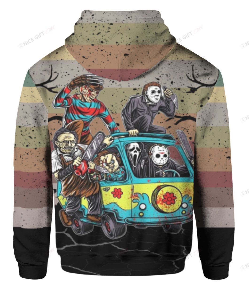 Hello Darkness We’re All Mad Here 3D Hoodie Gift For Fans