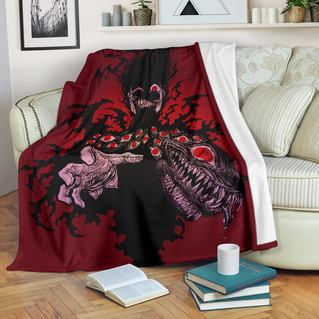 Hellsing Ova Sherpa Blanket Cozy Blanket Fleece Blanket