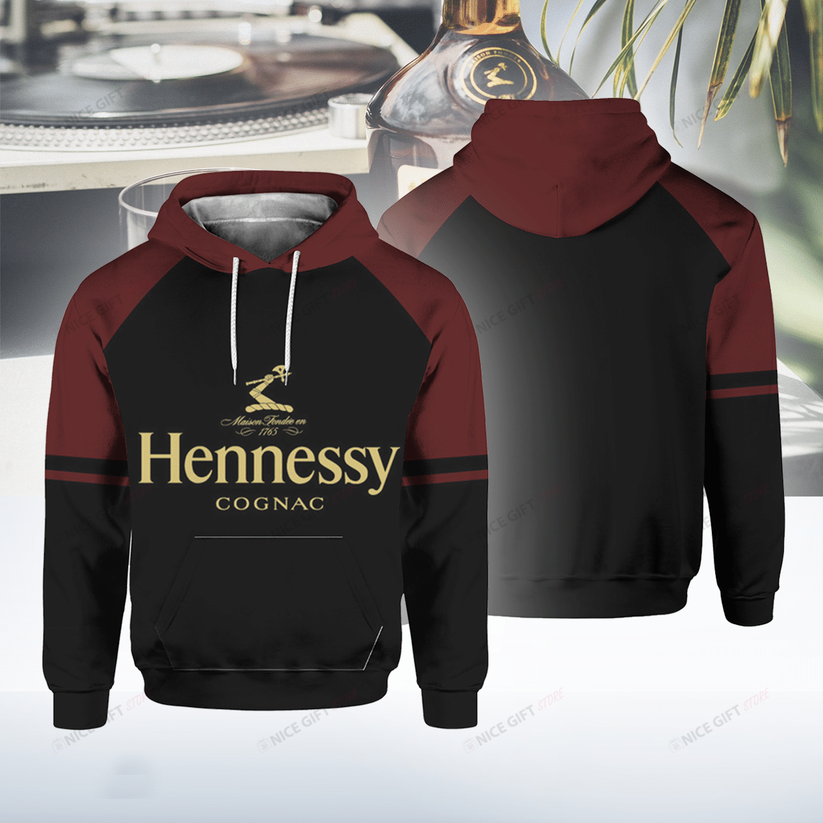Hennessy 3D Hoodie Gift For Fans