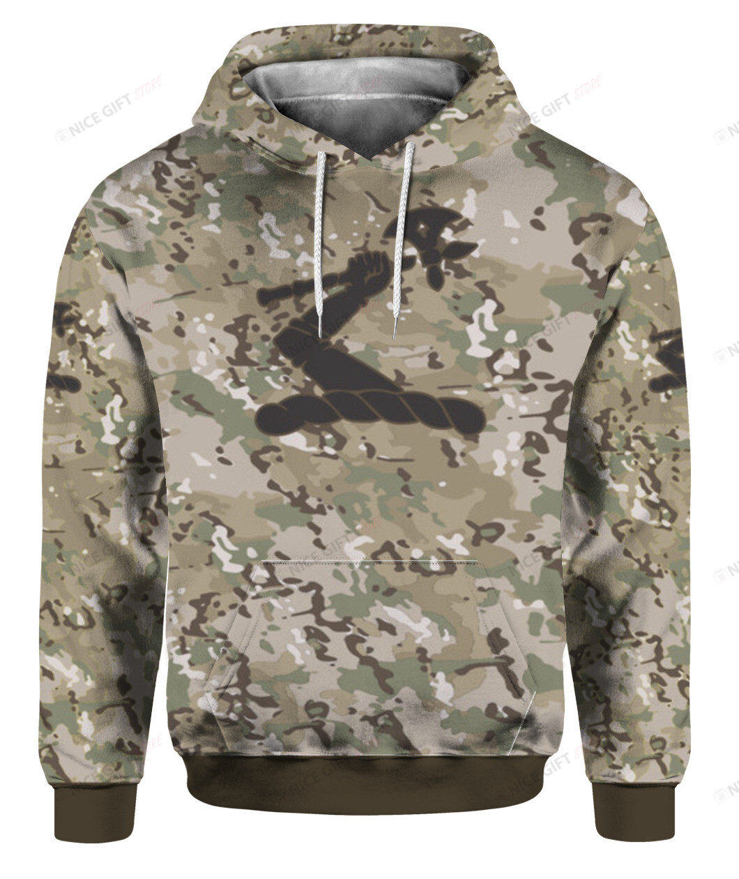 Hennessy Camouflage 3D Hoodie Gift For Fans