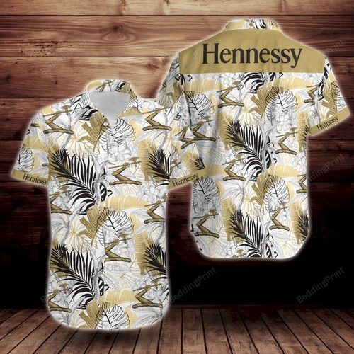 Hennessy Tropical Flower Hawaiian Shirt