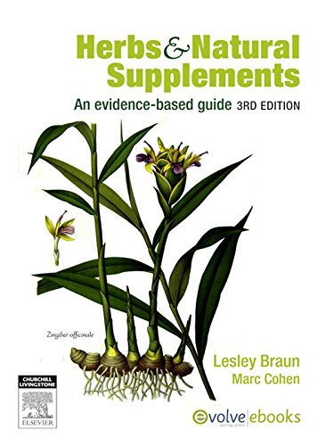 Herbs and Natural Supplements Inkling: An Evidence-Based Guide (PDF/EPUB Version)