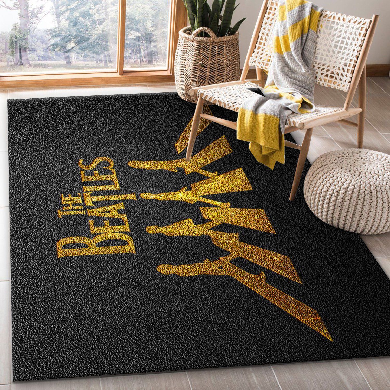 Here Comes The Sun Rectangle Rug – Custom Size And Printing