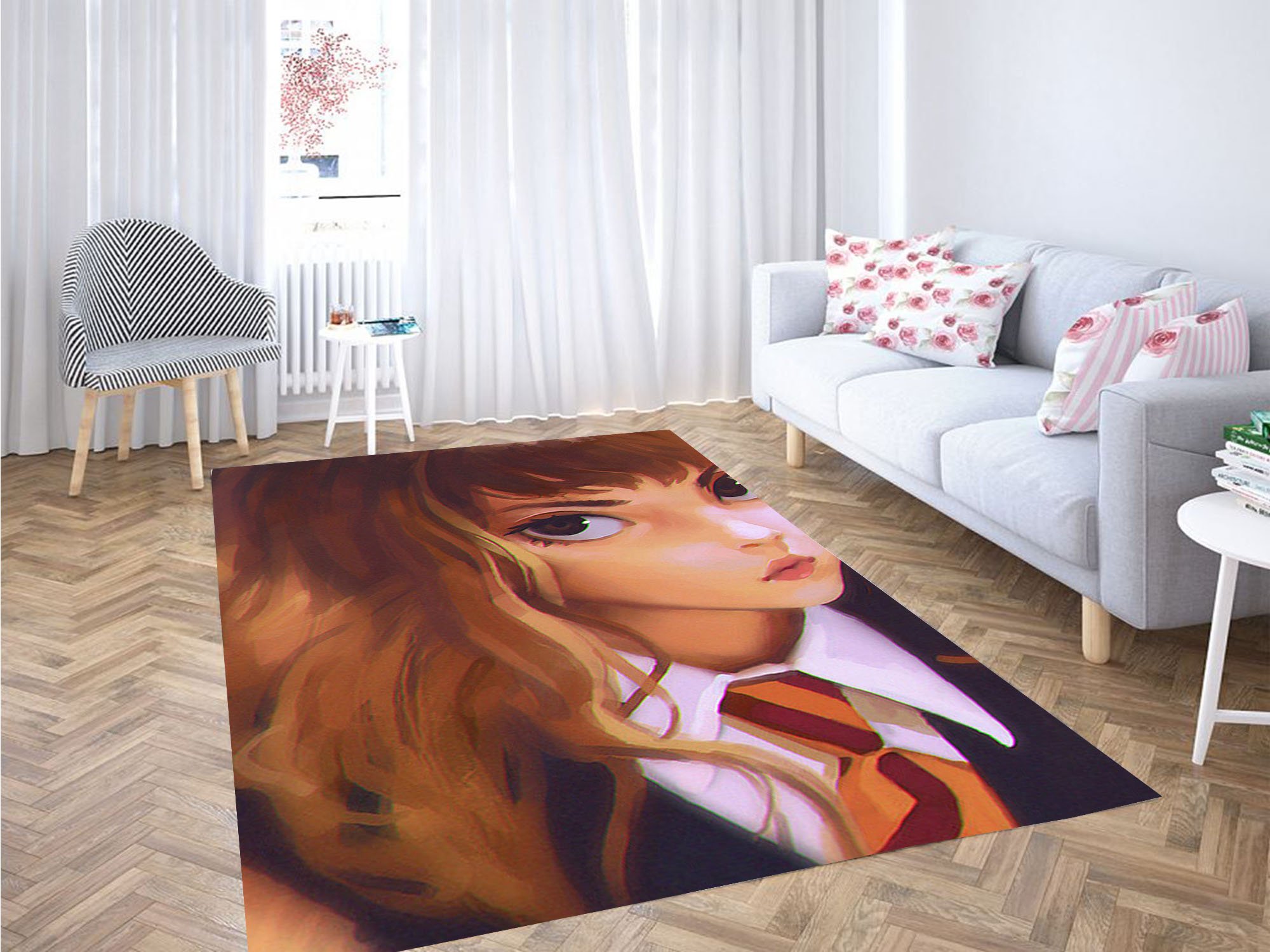 Hermione Digital Painting Carpet Rectangle Rug