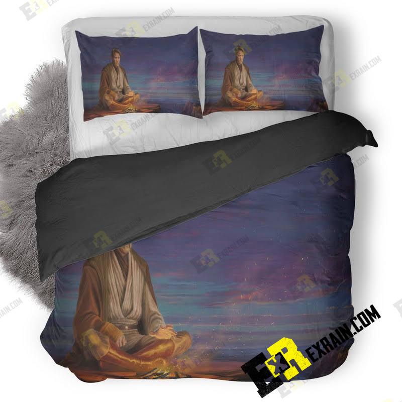 Hermit Obi Wan Kenobi 8K Artwork R3 3D Customized Duvet Cover Bedding Set