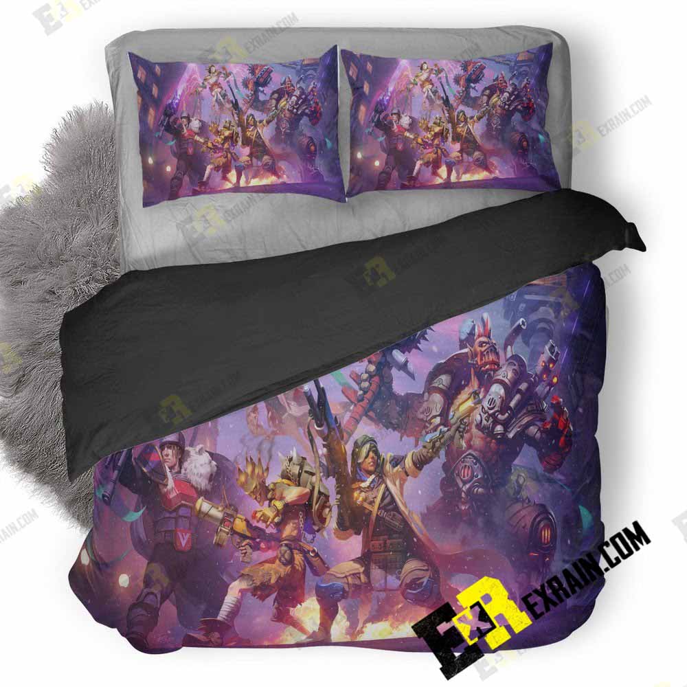 Heroes Of The Storm Kq 3D Customized Duvet Cover Bedding Set