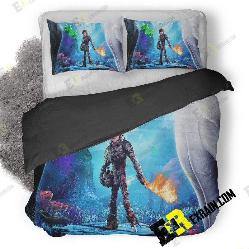Hiccup How To Train Your Dragon 3D Customized Duvet Cover Bedding Set