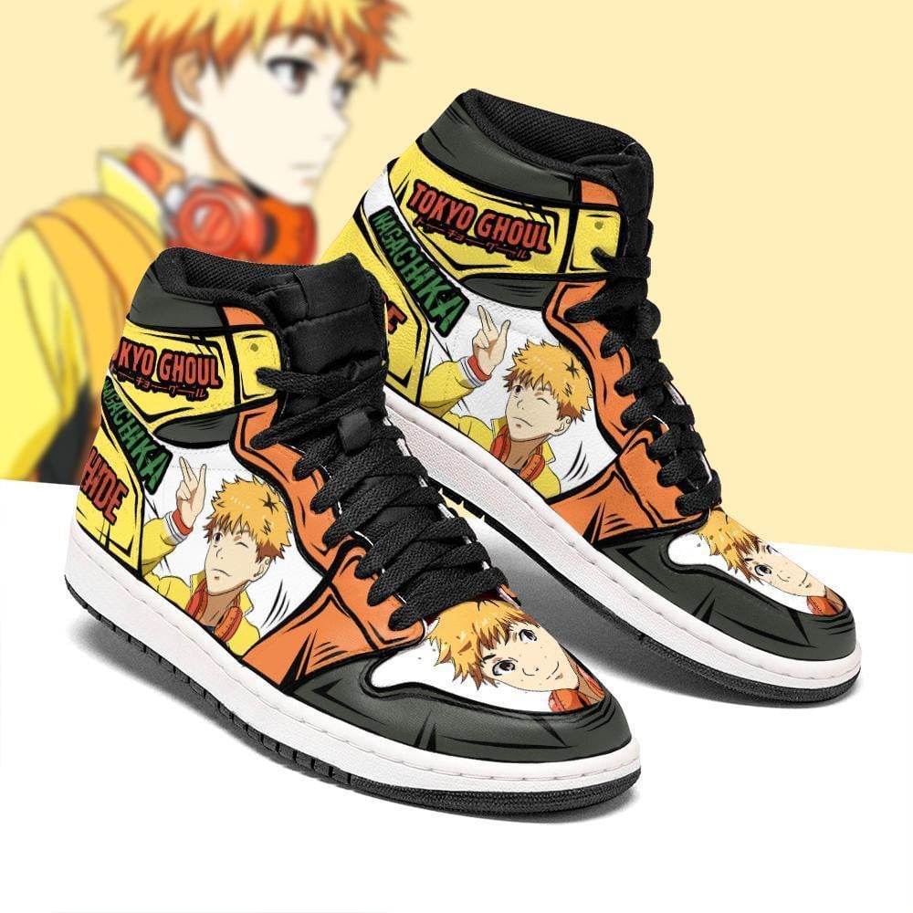 Hideyoshi Hide JD1s Sneakers Tokyo Ghoul Anime Shoes, Air Jordan Hightop