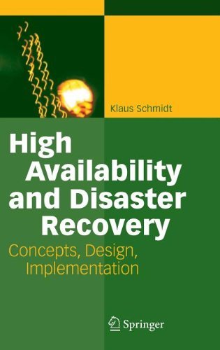 High Availability and Disaster Recovery: Concepts, Design, Implementation (PDF/EPUB Version)