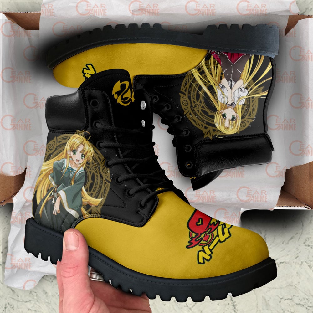 High School DxD Asia Argento Boots Anime Custom Shoes
