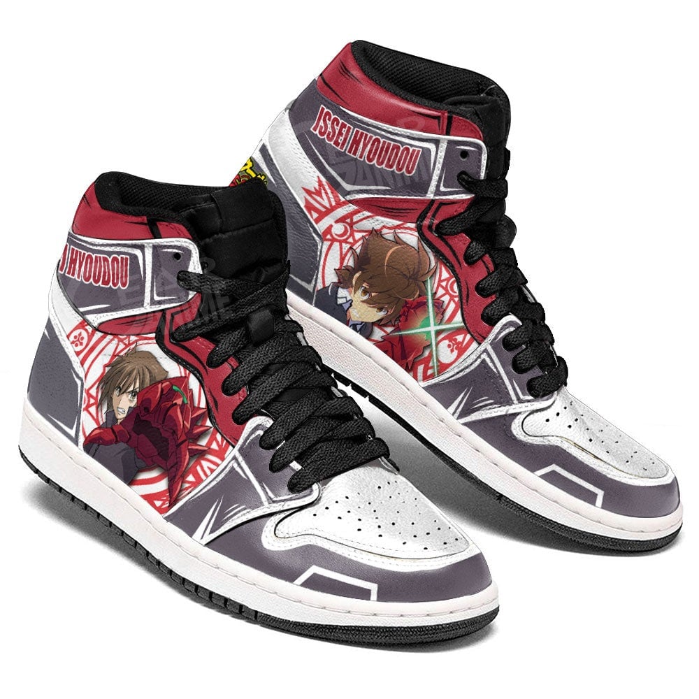 High School DxD Issei Hyoudou JD1s Sneakers Anime Shoes, Air Jordan Hightop
