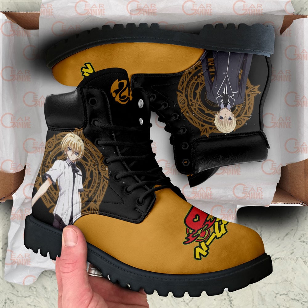 High School DxD Yuuto Kiba Boots Anime Custom Shoes