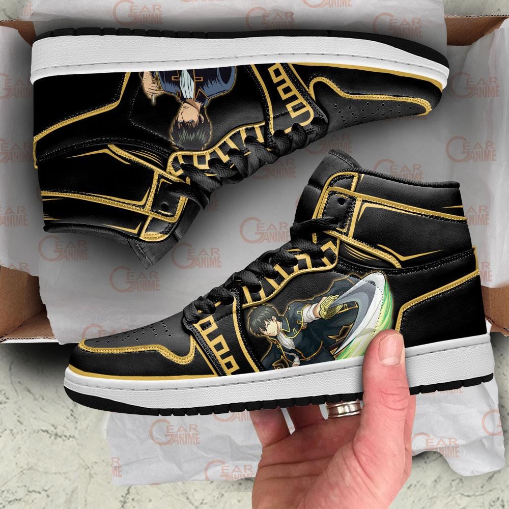 Hijikata Toshiro JD1s Sneakers Gintama Anime Shoes, Air Jordan Hightop
