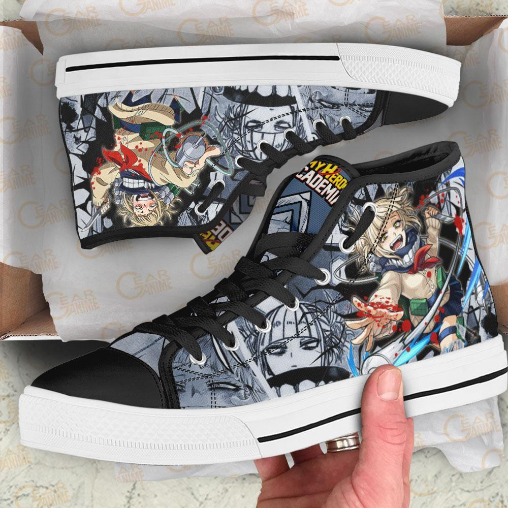 Himiko Toga High Top Shoes Custom Anime My Hero Academia Sneakers