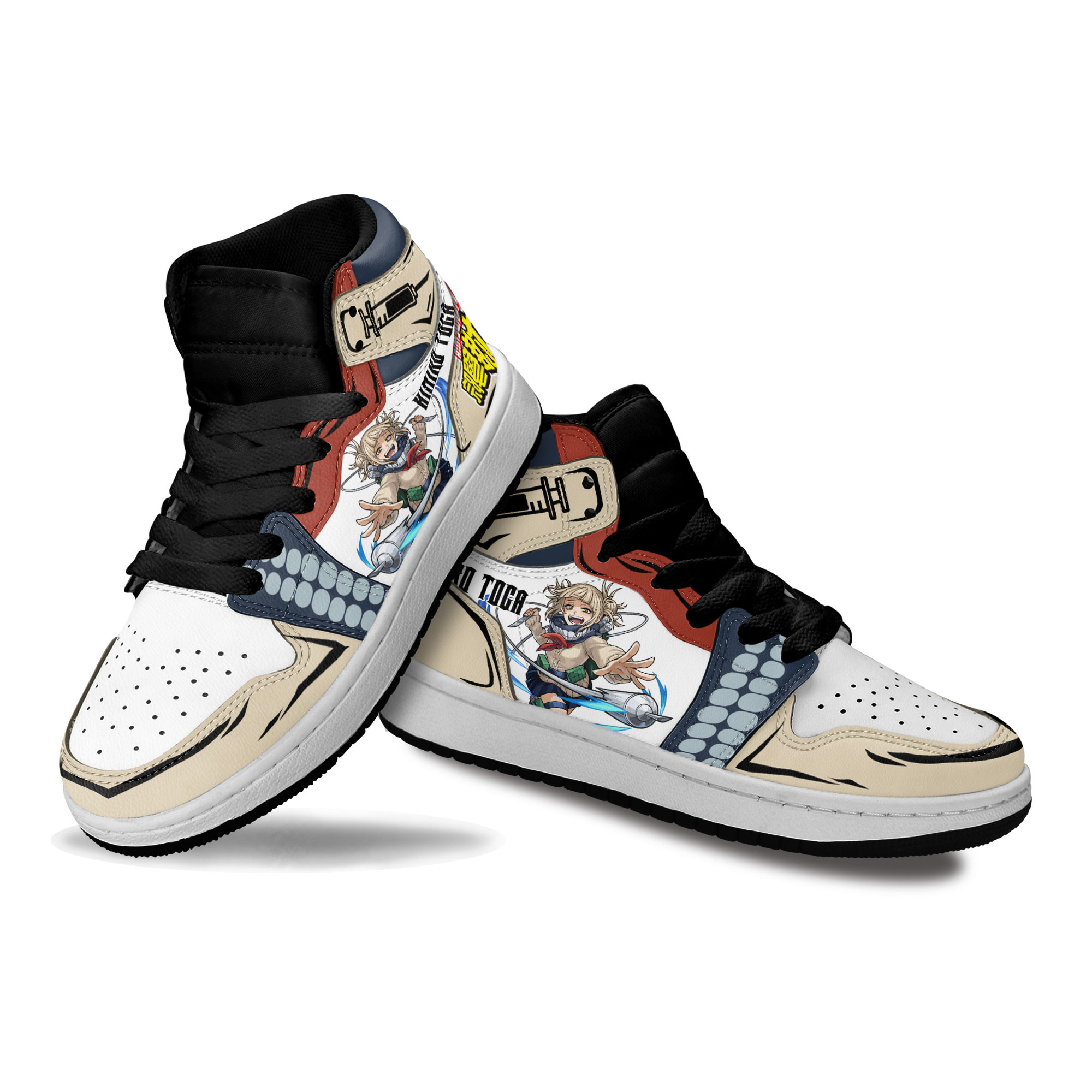Himiko Toga Kids Sneakers Custom Anime My Hero Academia Shoes For Kids