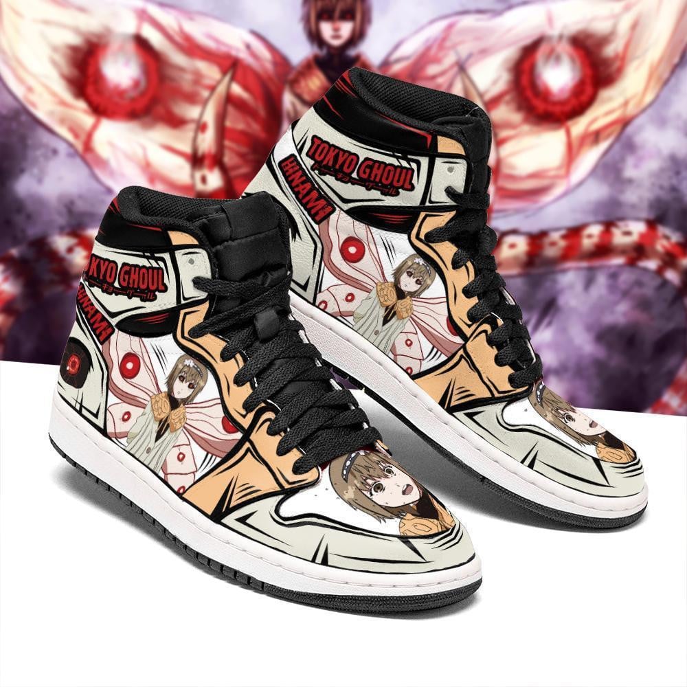 Hinami Fueguchi JD1s Sneakers Tokyo Ghoul Anime Shoes, Air Jordan Hightop