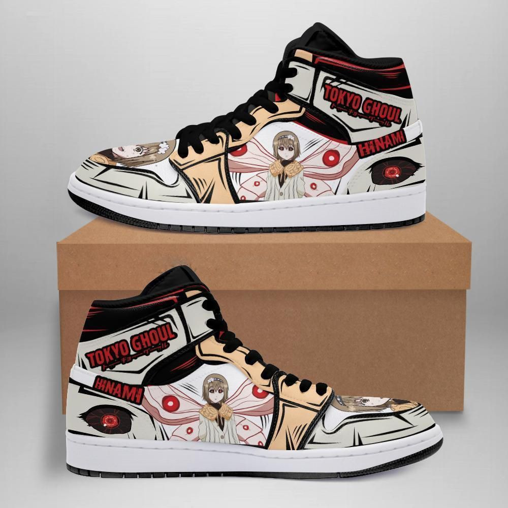 Hinami Fueguchi Tokyo Ghoul Anime High Top Air Jordan Sneaker, Air Jordan Hightop