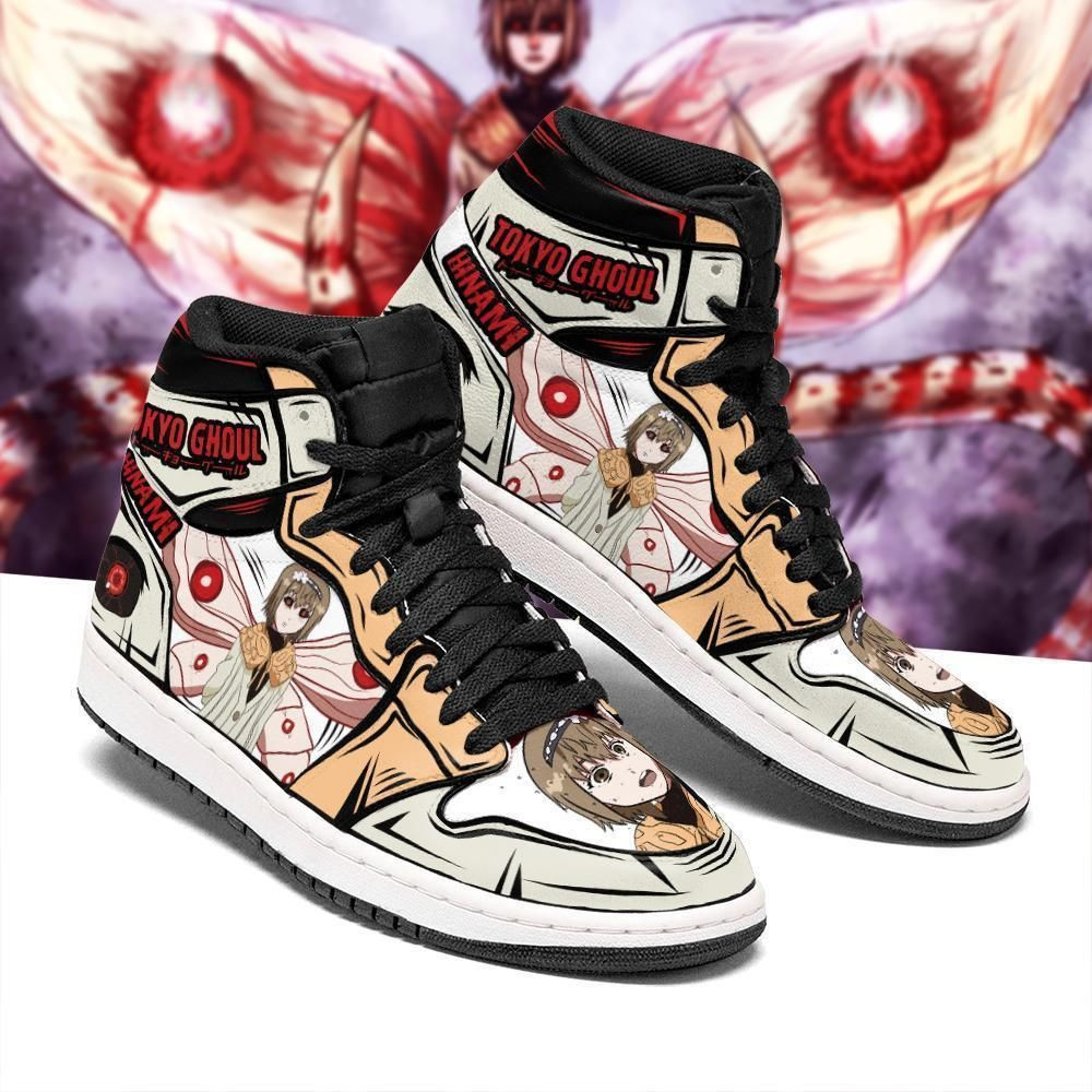 Hinami Fueguchi Tokyo Ghoul Anime High Top Air Jordan Sneaker, Air Jordan Hightop