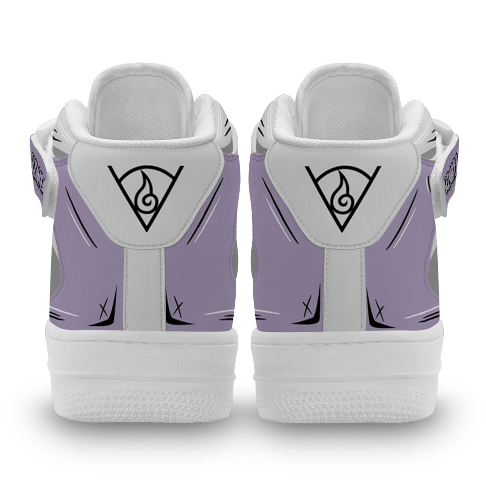 Hinata Hyuga Sneakers Air Mid Custom Anime Shoes