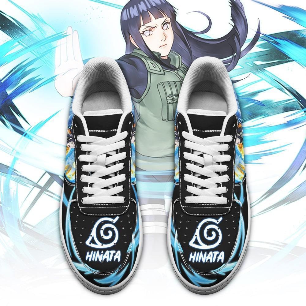Hinata Hyuga Sneakers Custom Anime Shoes Leather