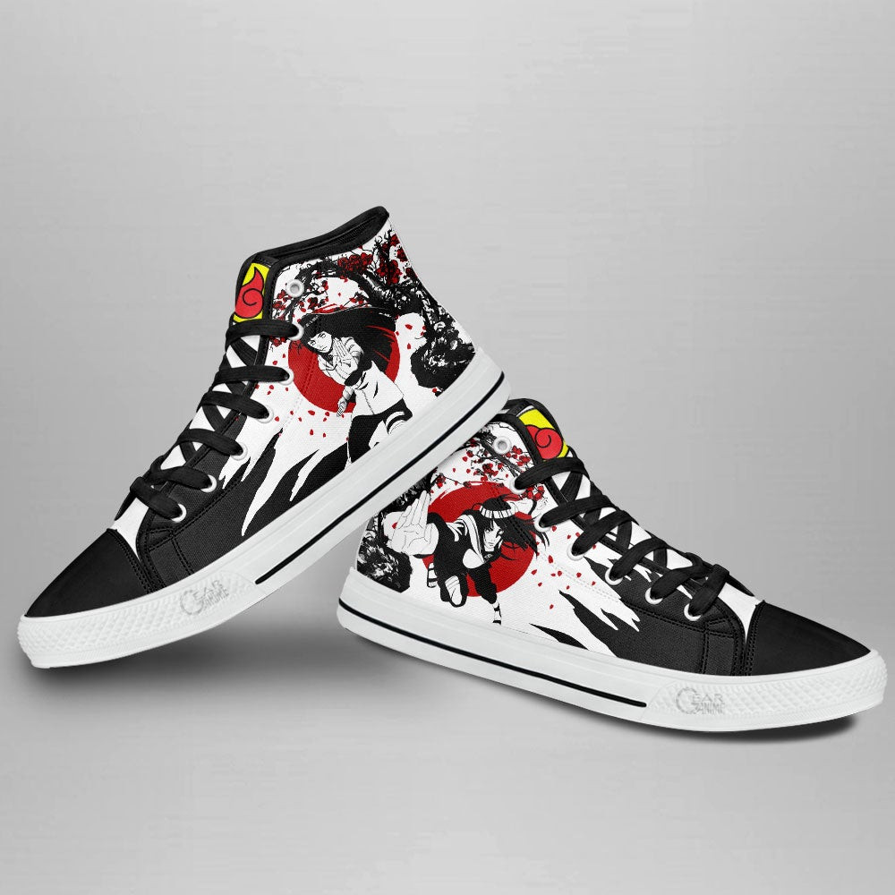 Hinata Hyuuga High Top Shoes Custom NRT Anime Sneakers Japan Style
