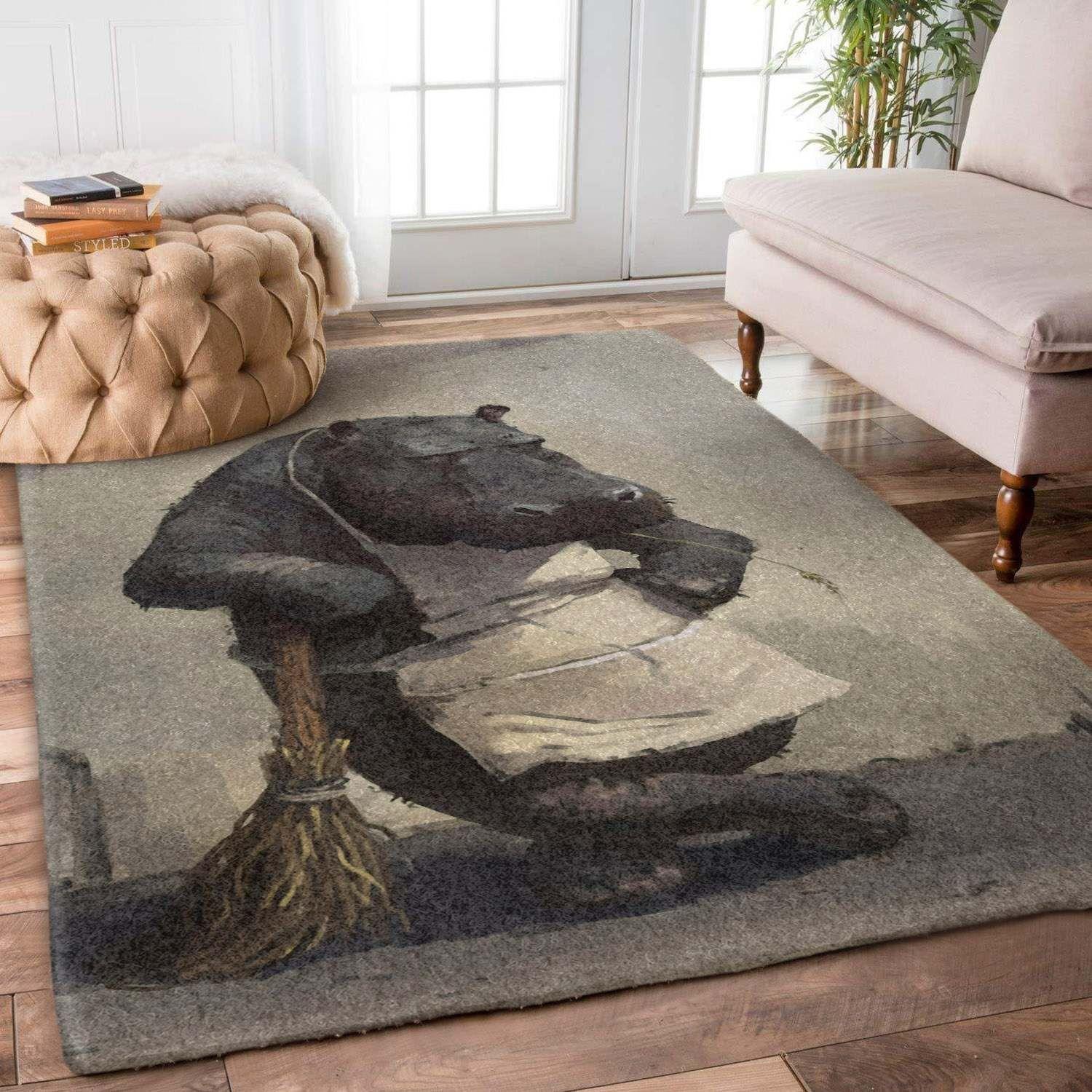 Hippo Rectangle Rug