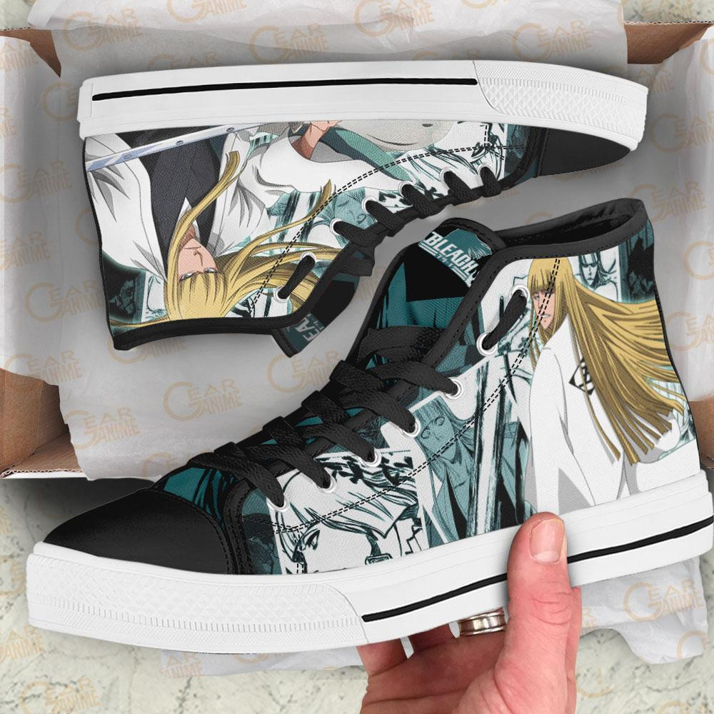 Hirako Shinji High Top Shoes Custom Bleach Anime Sneakers
