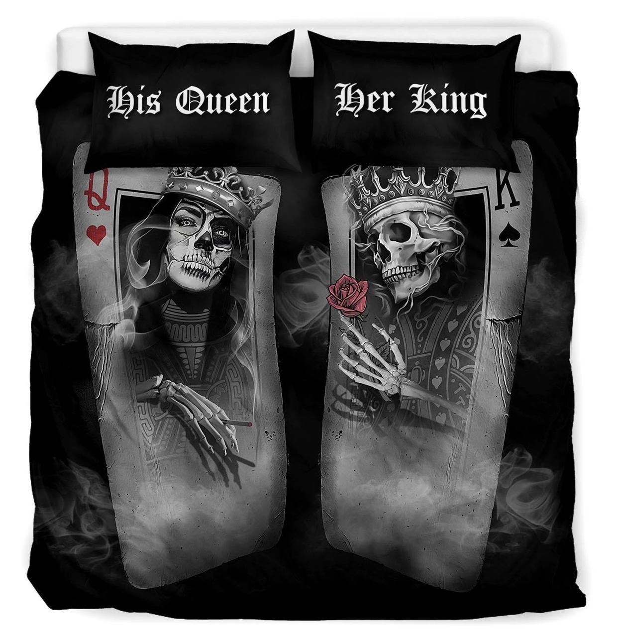 His Queen And Her King Duvet Cover Bedding Set