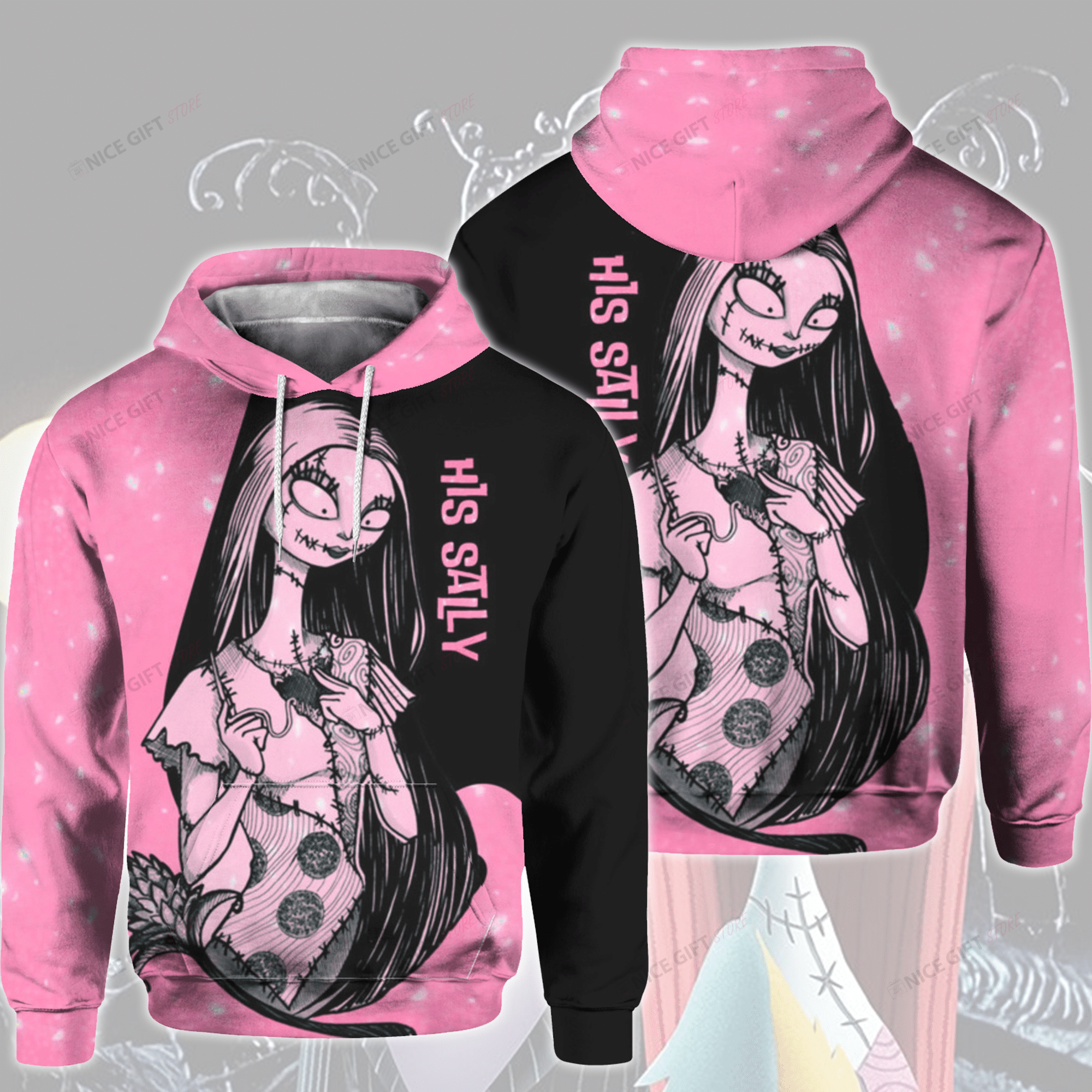 His Sally 3D Hoodie Gift For Fans