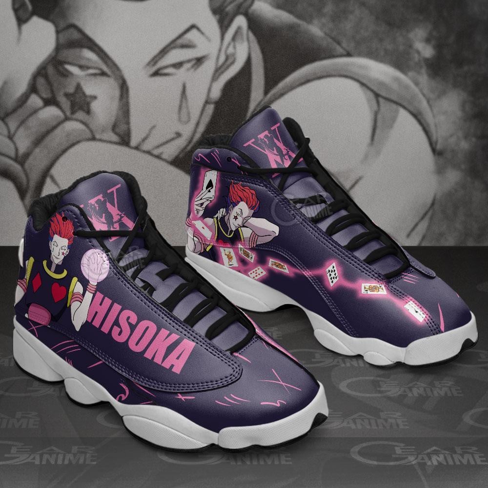 Hisoka JD13 Sneakers Custom Anime Hunter X Hunter Shoes