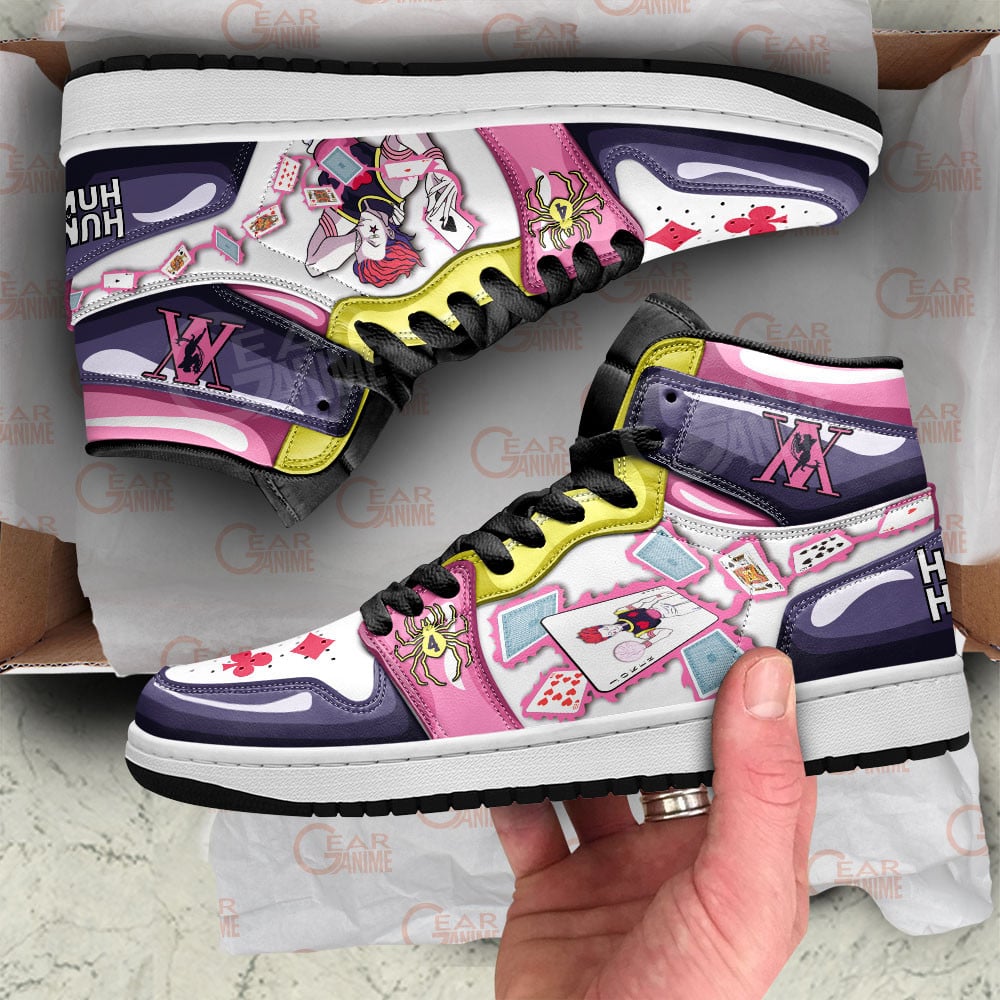 Hisoka JD1s Sneakers Hunter X Hunter Anime Shoes, Air Jordan Hightop