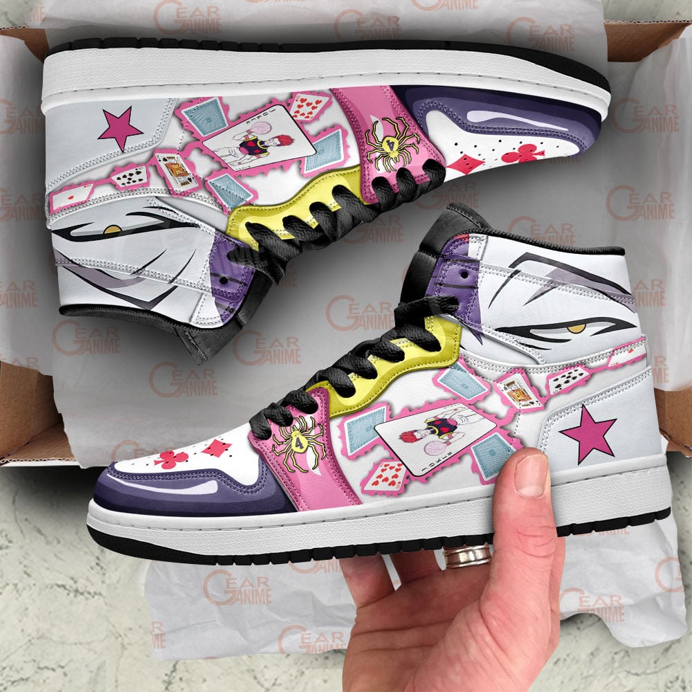 Hisoka JD1s Sneakers Hunter x Hunter Anime Shoes, Air Jordan Hightop