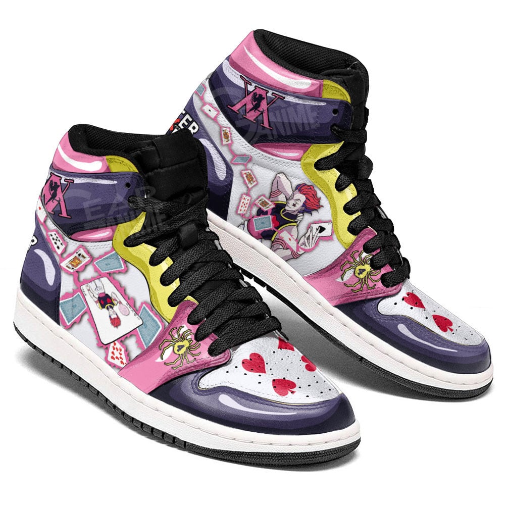 Hisoka JD1s Sneakers Hunter X Hunter Anime Shoes, Air Jordan Hightop
