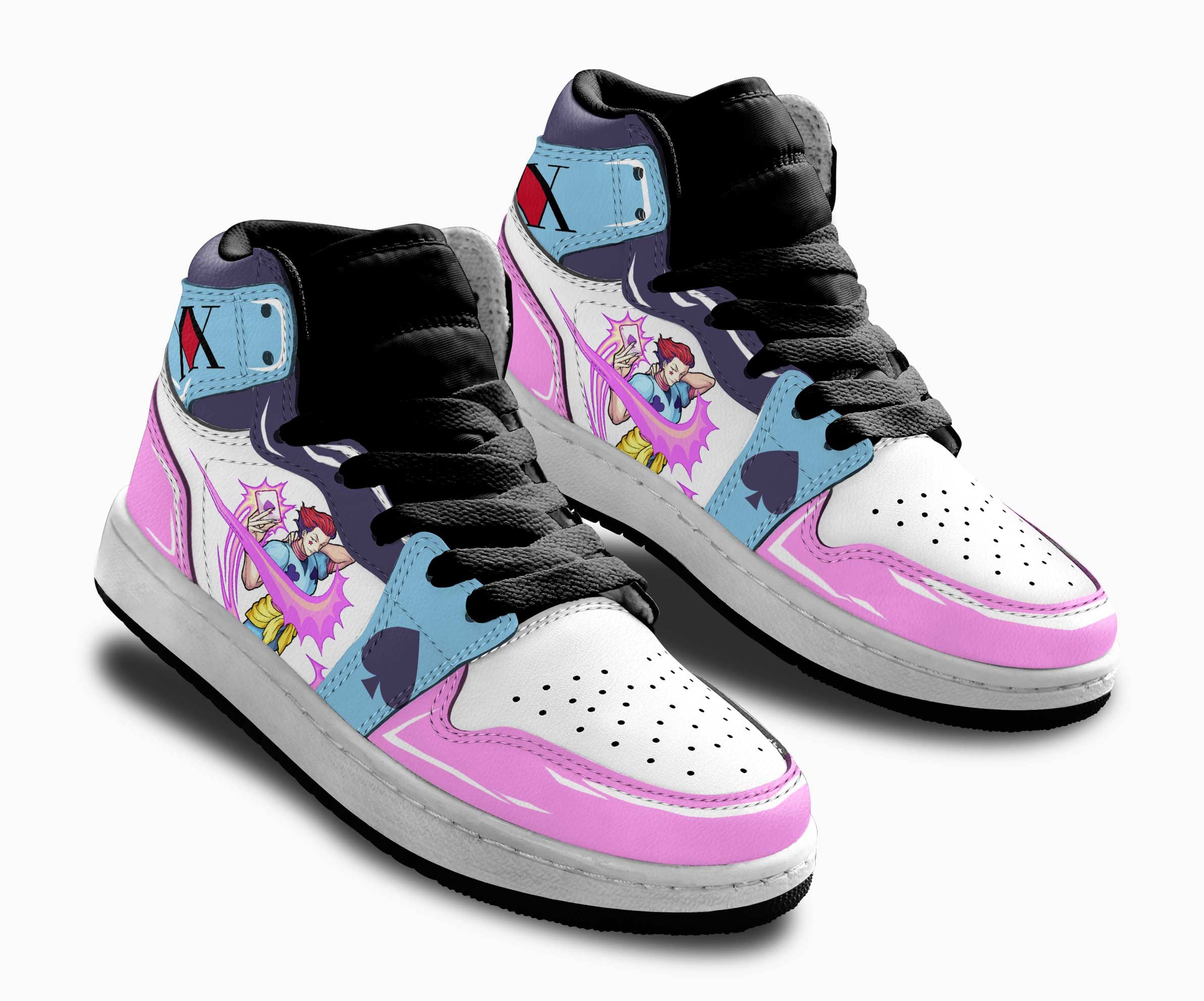 Hisoka Kids Sneakers Custom Anime Hunter X Hunter Shoes For Kids