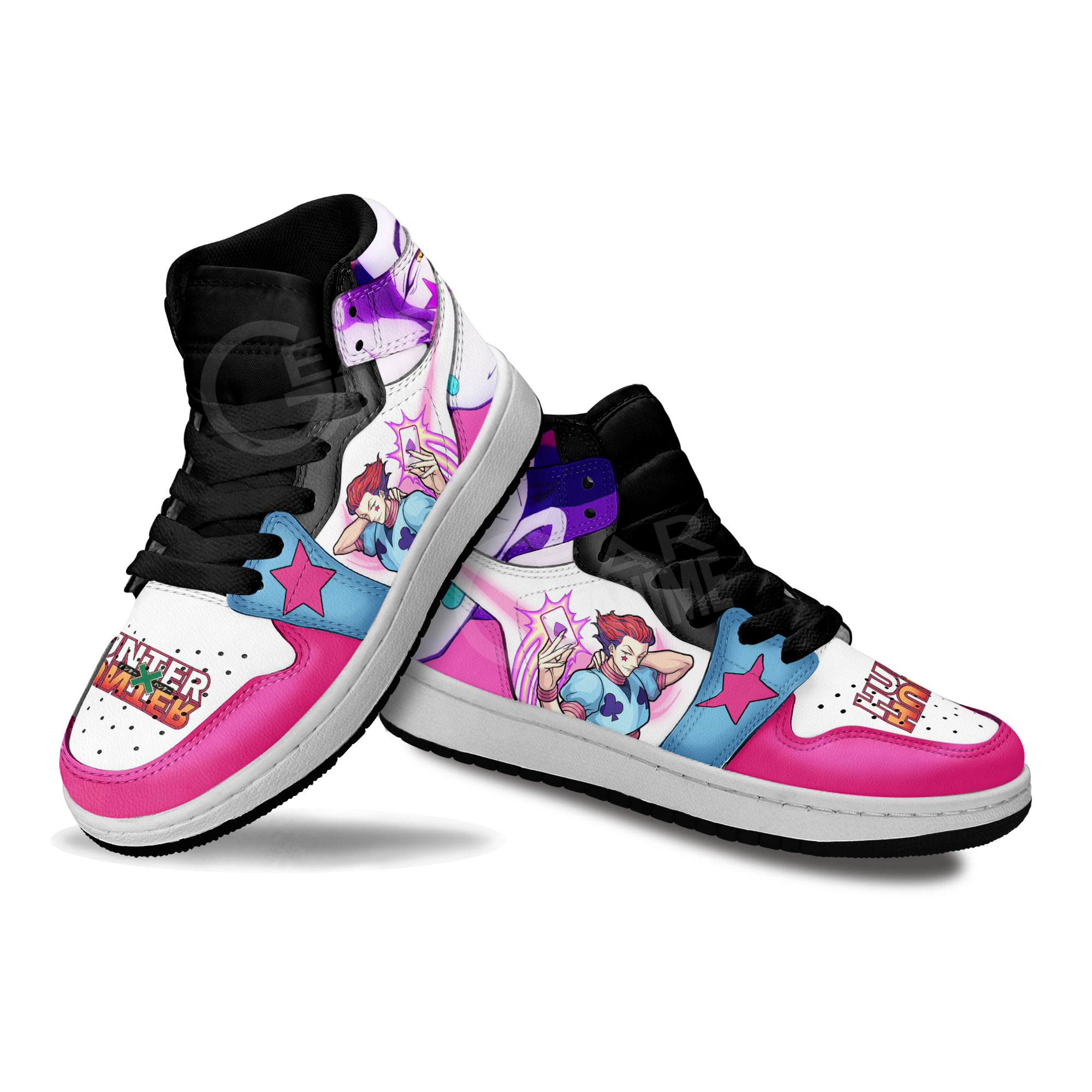 Hisoka Kids Sneakers Hunter x Hunter Anime Kids Shoes