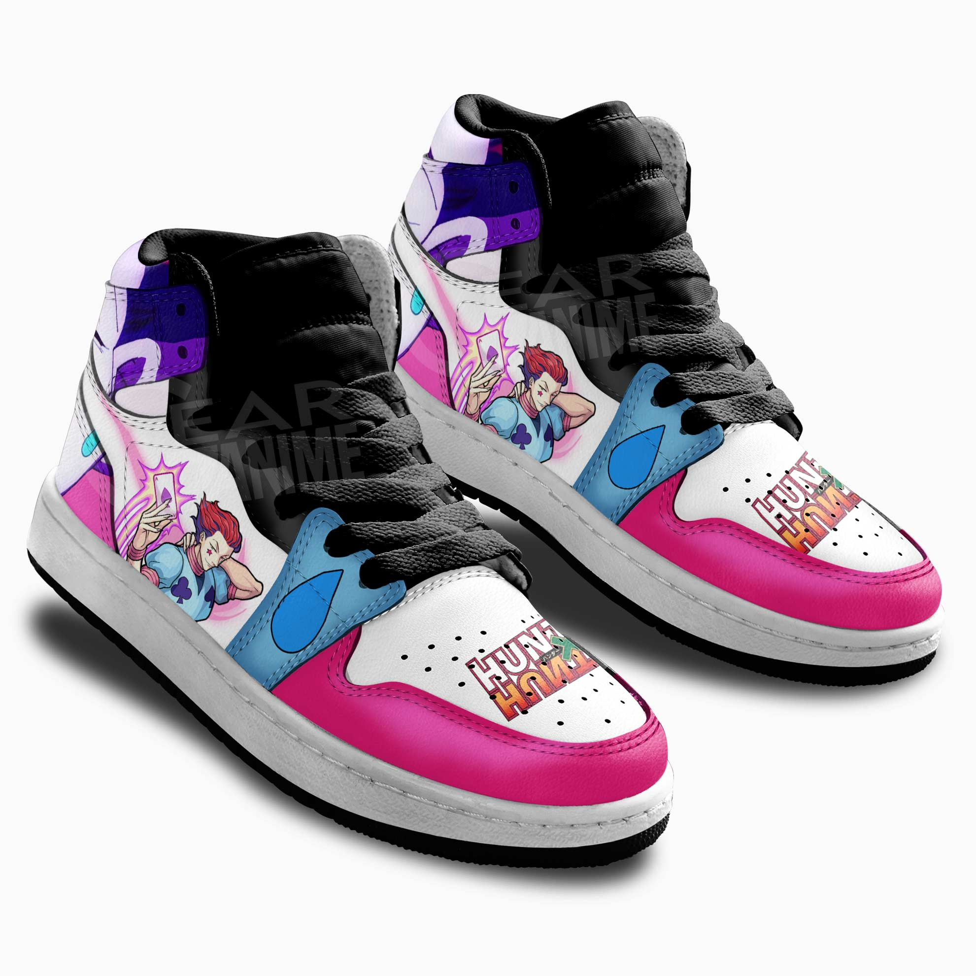 Hisoka Kids Sneakers Hunter x Hunter Anime Kids Shoes