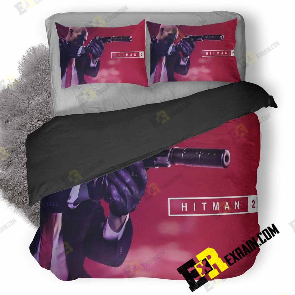 Hitman 0I 3D Customized Duvet Cover Bedding Set
