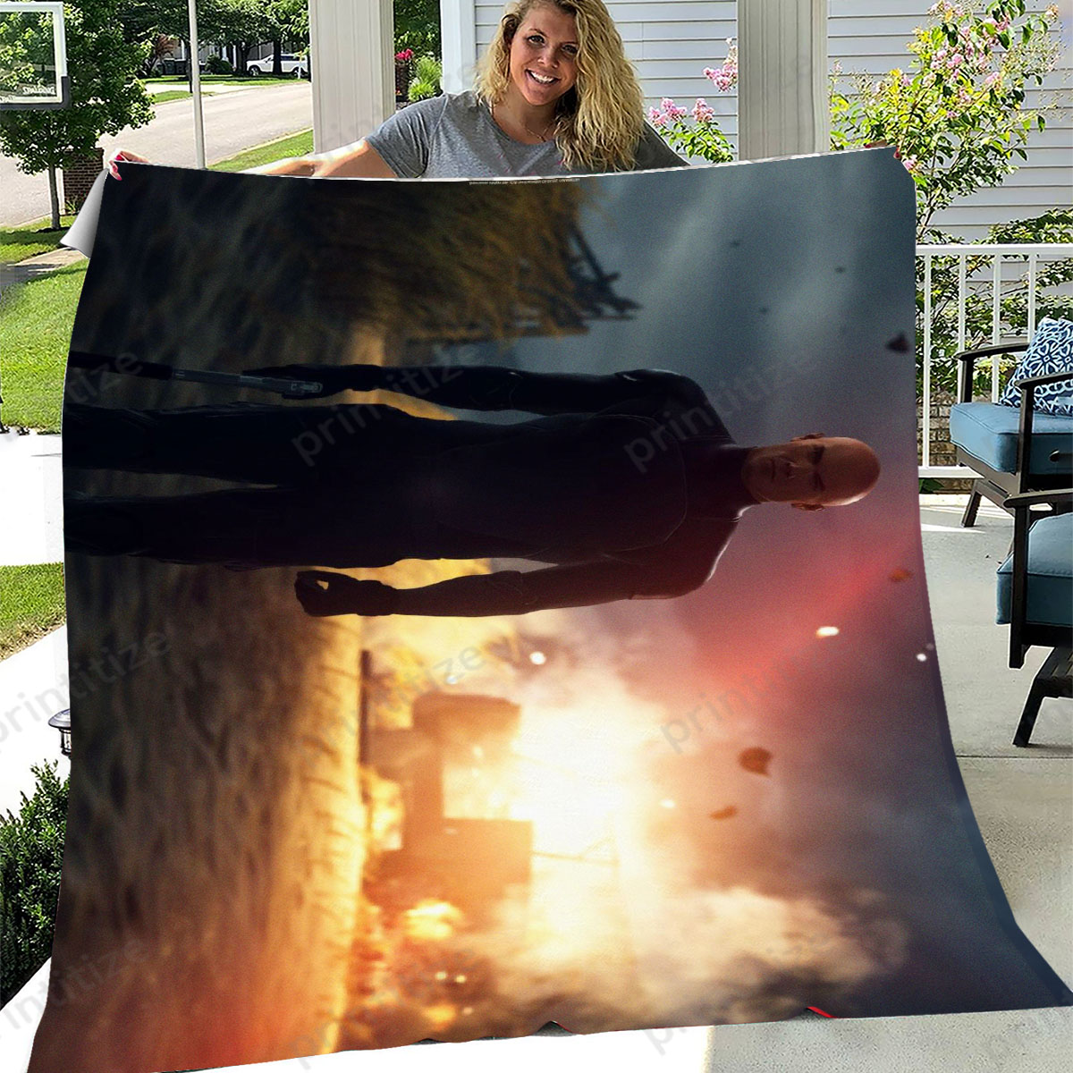 Hitman Ice Cold Fleece Blanket