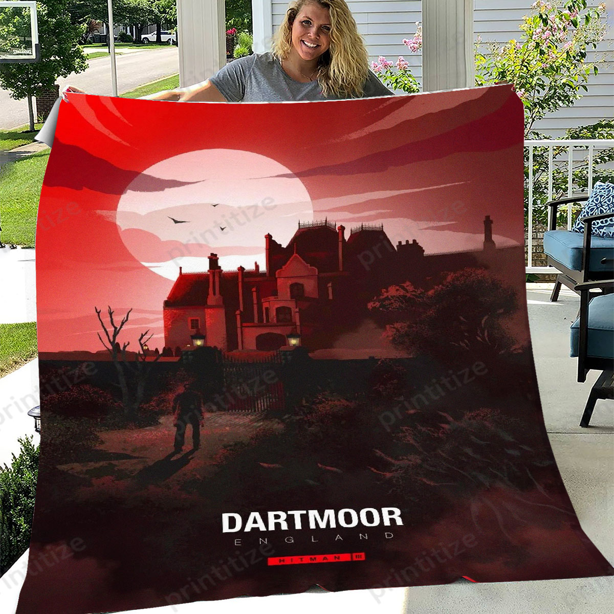 Hitman Location Dartmoor Fleece Blanket