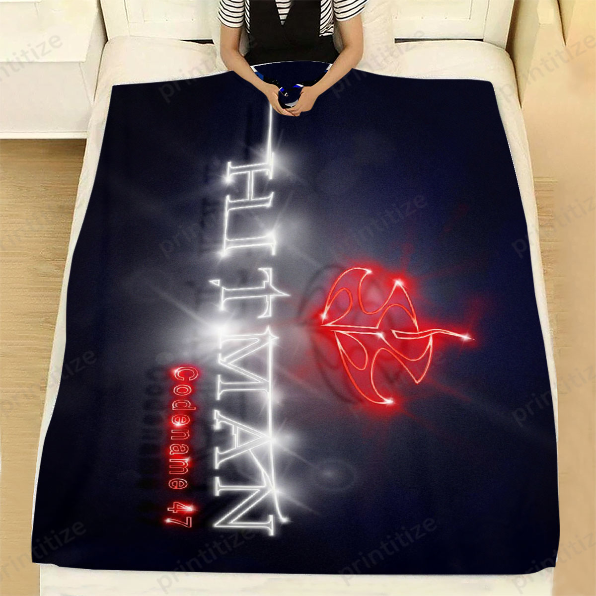 Hitman Neon Fleece Blanket