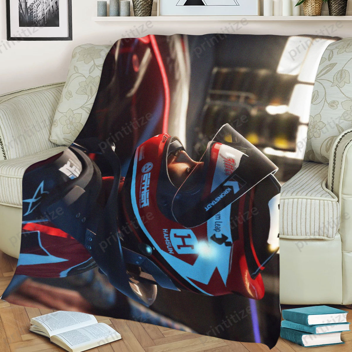 Hitman Raceday Fleece Blanket