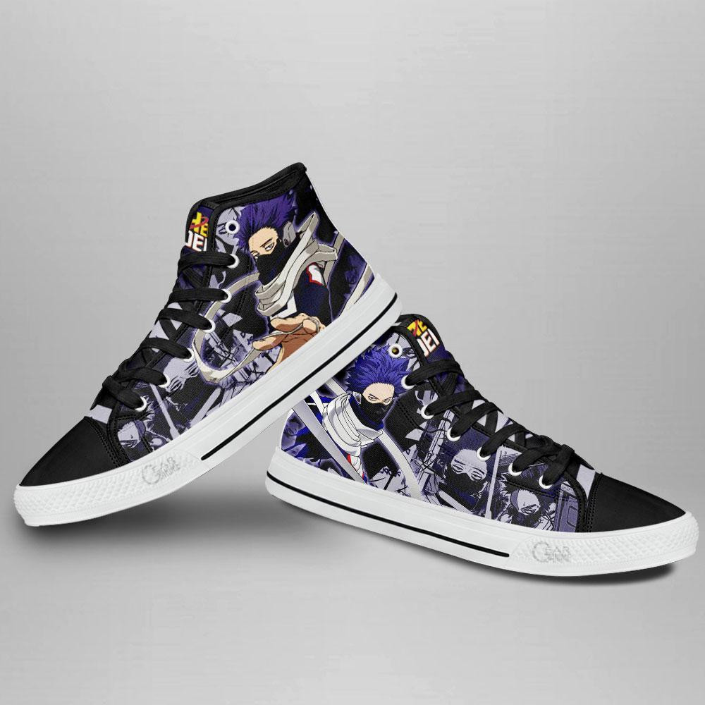 Hitoshi Shinso High Top Shoes Custom Anime My Hero Academia Sneakers