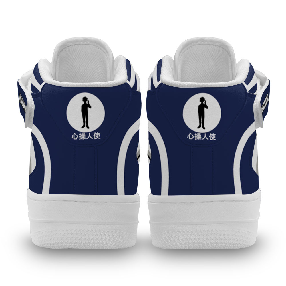 Hitoshi Shinso Sneakers Air Mid Custom My Hero Academia Anime Shoes